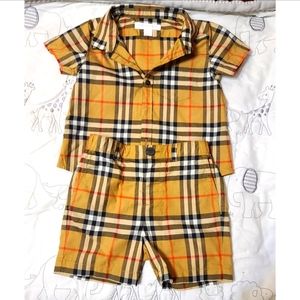 Two peice unisex shorts suit